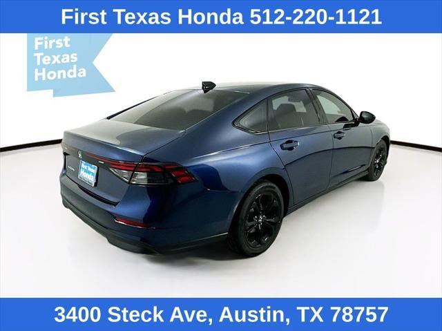 new 2025 Honda Accord car, priced at $31,710