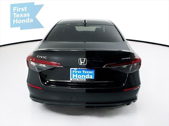 new 2025 Honda Civic car, priced at $27,400