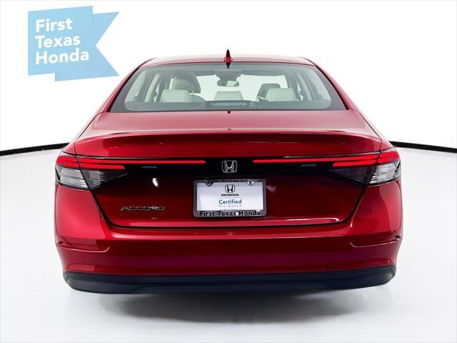 used 2024 Honda Accord car, priced at $26,687