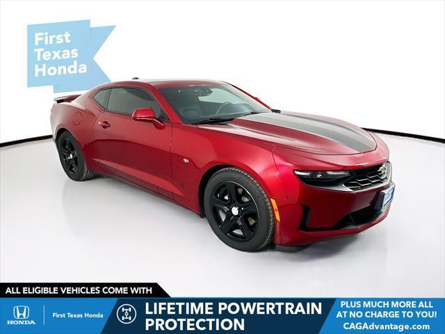 used 2021 Chevrolet Camaro car, priced at $24,987