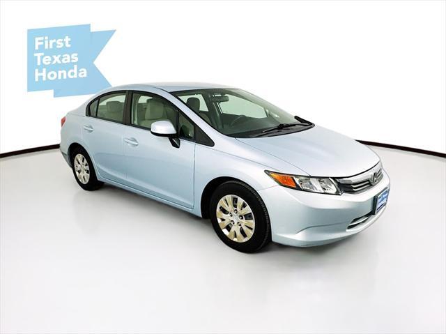 used 2012 Honda Civic car, priced at $11,997