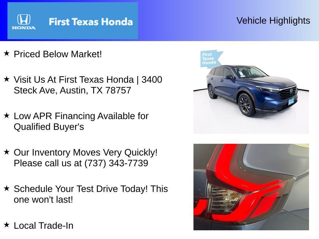 new 2026 Honda CR-V car, priced at $36,113