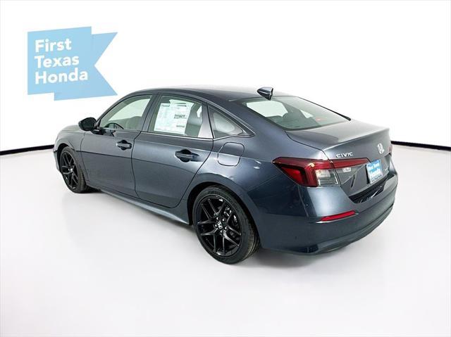 new 2025 Honda Civic Hybrid car, priced at $30,100