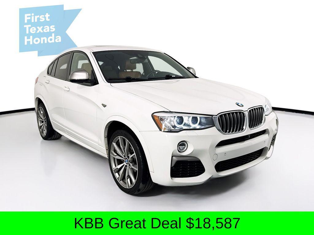 used 2017 BMW X4 car, priced at $18,587
