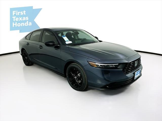 new 2025 Honda Accord car, priced at $31,655