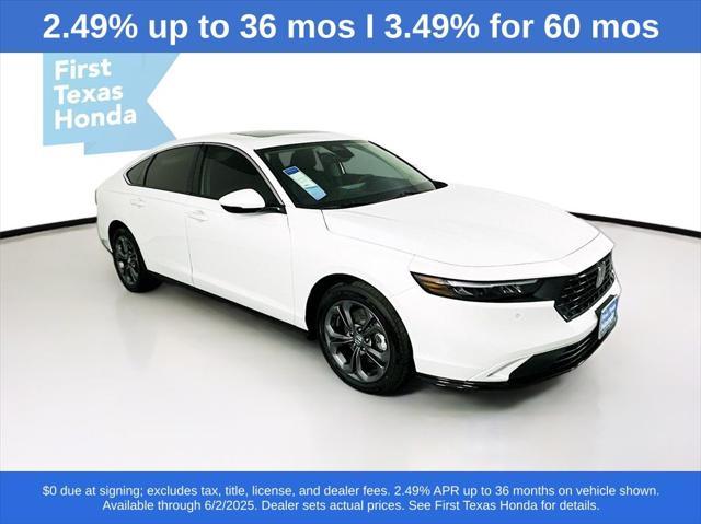 new 2025 Honda Accord Hybrid car, priced at $36,545