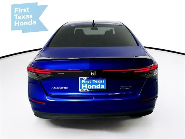 new 2024 Honda Accord Hybrid car, priced at $33,745