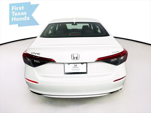 used 2024 Honda Civic car, priced at $26,497