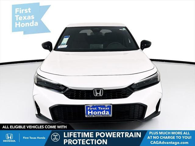 new 2025 Honda Civic car, priced at $29,055