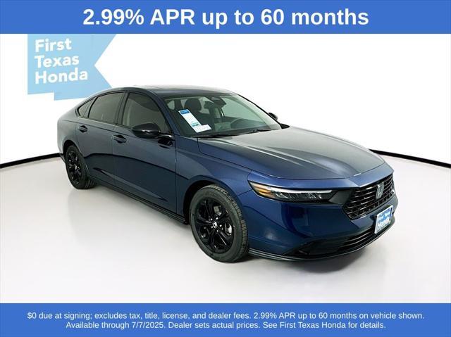 new 2025 Honda Accord car, priced at $31,710