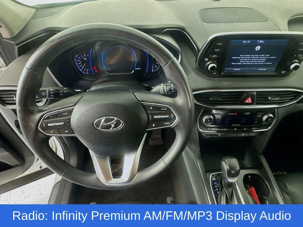used 2019 Hyundai Santa Fe car, priced at $22,297