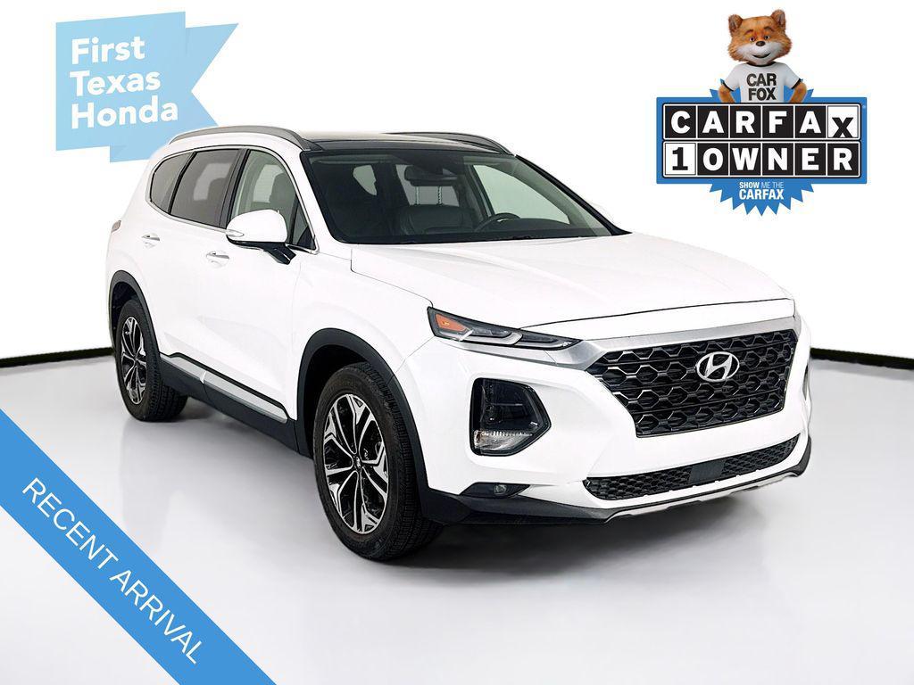 used 2019 Hyundai Santa Fe car, priced at $22,297