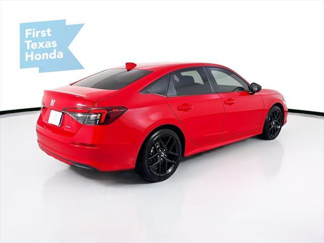 used 2025 Honda Civic Hybrid car, priced at $31,907