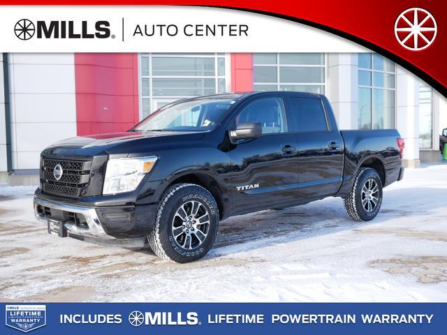 used 2022 Nissan Titan car, priced at $30,583