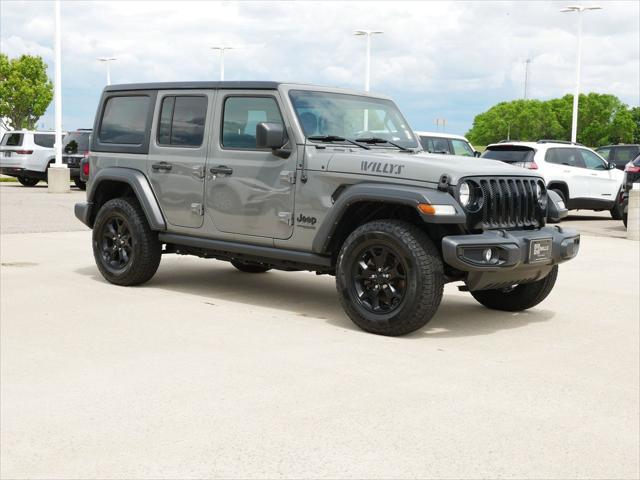 used 2022 Jeep Wrangler Unlimited car, priced at $30,993