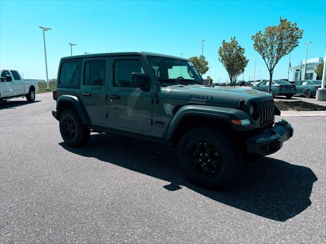used 2022 Jeep Wrangler Unlimited car, priced at $33,990