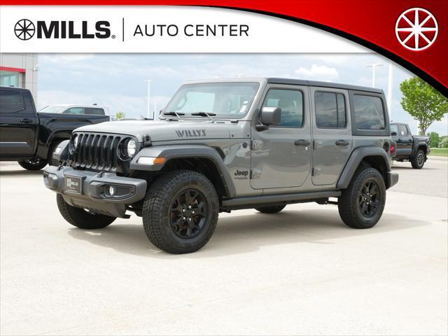 used 2022 Jeep Wrangler Unlimited car, priced at $30,993