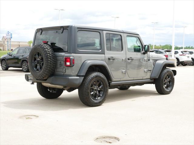 used 2022 Jeep Wrangler Unlimited car, priced at $30,993