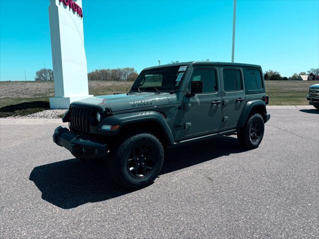 used 2022 Jeep Wrangler Unlimited car, priced at $33,990