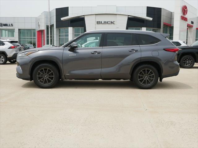 used 2021 Toyota Highlander Hybrid car, priced at $40,991