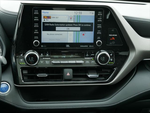 used 2021 Toyota Highlander Hybrid car, priced at $40,991
