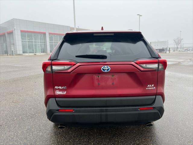 used 2022 Toyota RAV4 Hybrid car, priced at $28,402