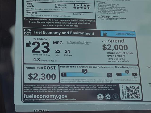 new 2025 Toyota Tacoma car, priced at $54,211