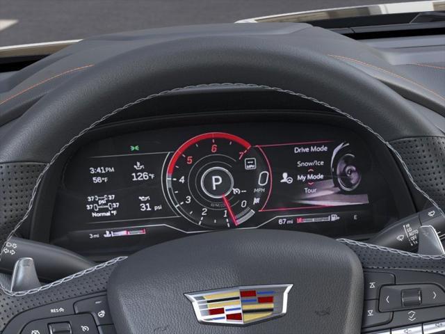 new 2025 Cadillac CT4 car, priced at $52,235