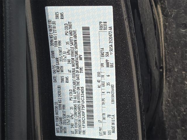 used 2015 Ford Escape car, priced at $10,899