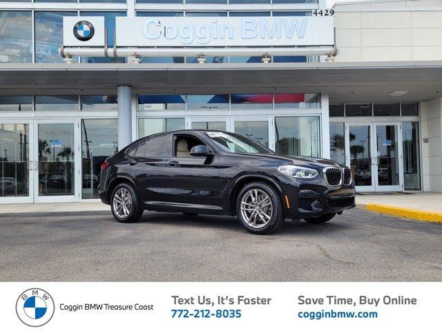 used 2021 BMW X4 car, priced at $43,200