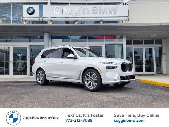 new 2025 BMW X7 car, priced at $88,045