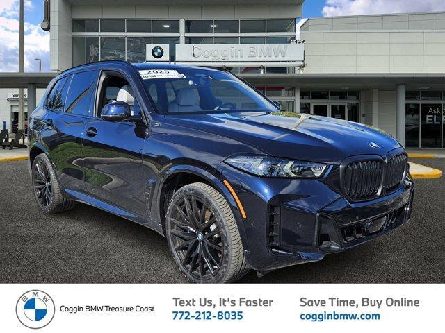 used 2025 BMW X5 car, priced at $76,500