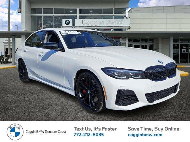 used 2022 BMW M340 car, priced at $47,987