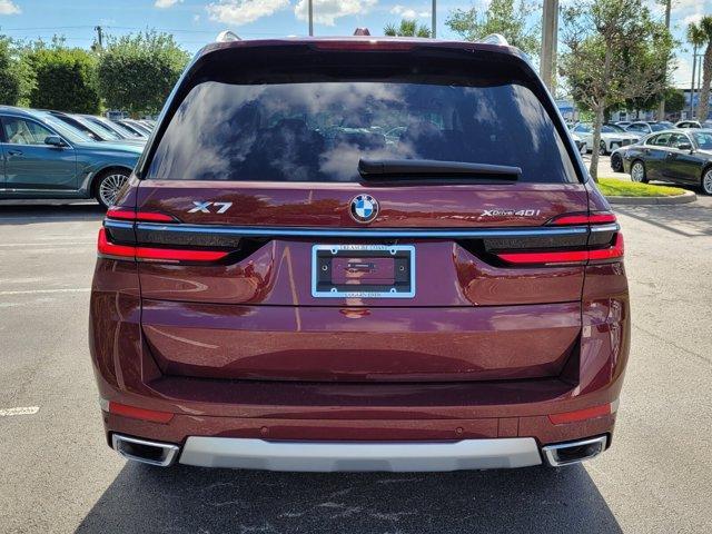 new 2025 BMW X7 car, priced at $93,295
