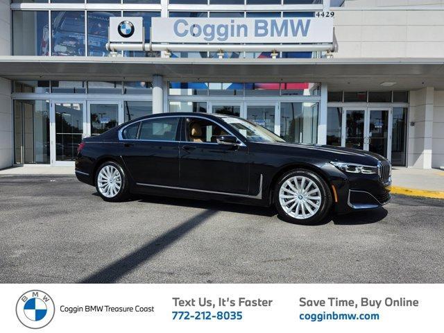 used 2021 BMW 740 car, priced at $47,588