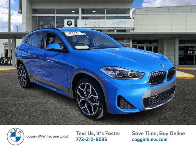 used 2022 BMW X2 car, priced at $29,474