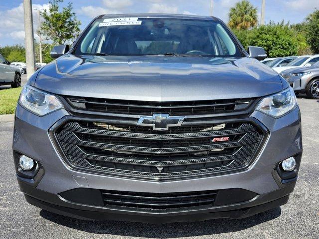 used 2021 Chevrolet Traverse car, priced at $26,588