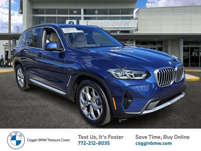 used 2024 BMW X3 car, priced at $47,540