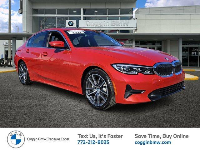 used 2021 BMW 330 car, priced at $25,621