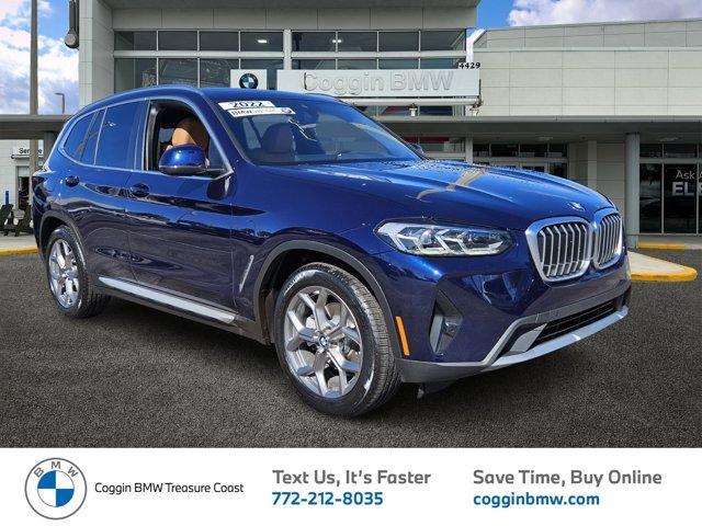 used 2022 BMW X3 car, priced at $35,984