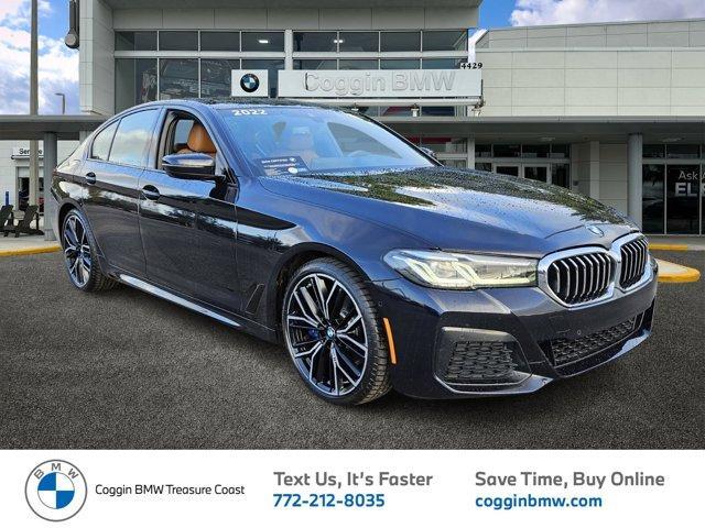 used 2022 BMW 530 car, priced at $35,399