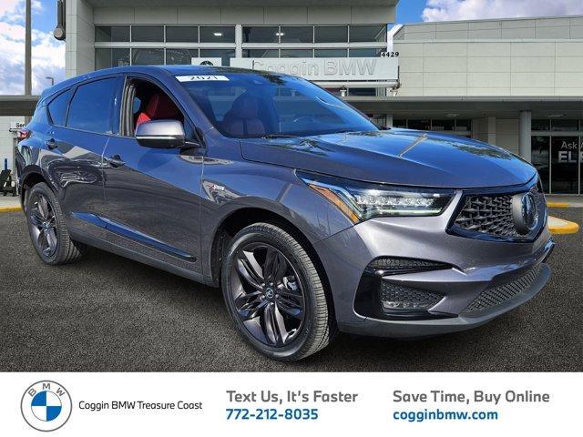 used 2021 Acura RDX car, priced at $32,585