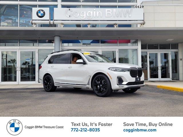 used 2021 BMW X7 car, priced at $57,200