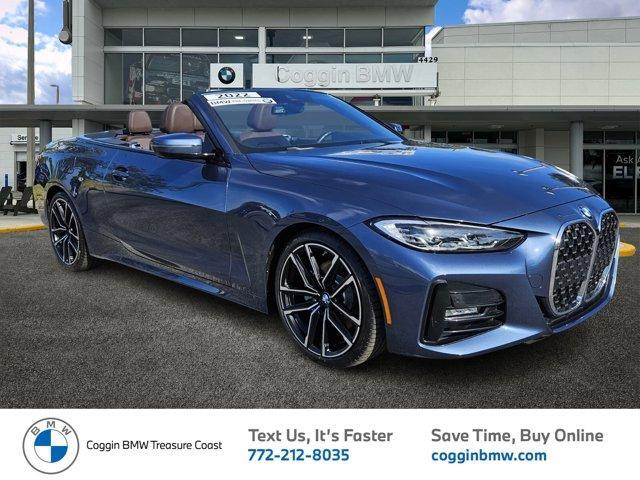 used 2022 BMW 430 car, priced at $44,500