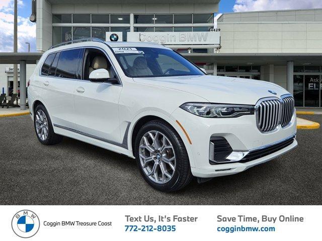 used 2021 BMW X7 car, priced at $56,999