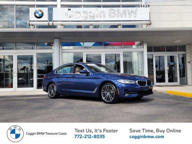 used 2023 BMW 530e car, priced at $43,999