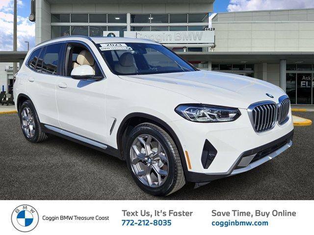 used 2024 BMW X3 car, priced at $46,978