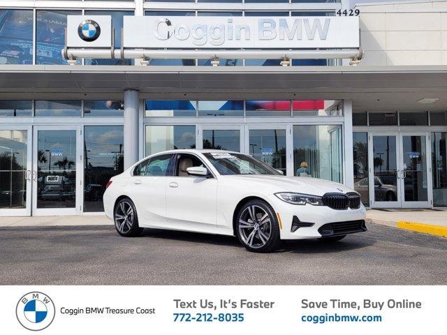 used 2021 BMW 330 car, priced at $27,888