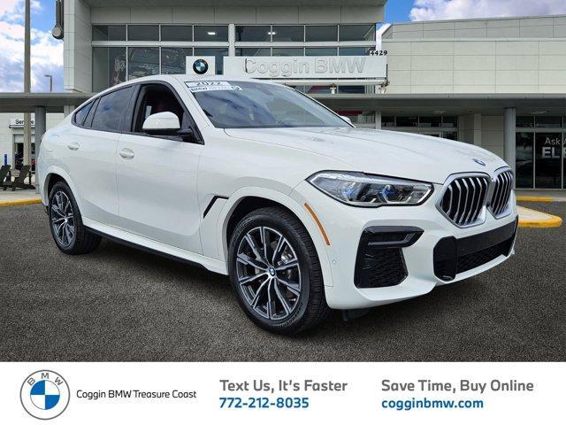 used 2022 BMW X6 car, priced at $63,999