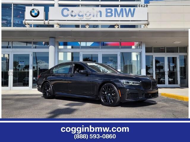 used 2021 BMW 740 car, priced at $48,588